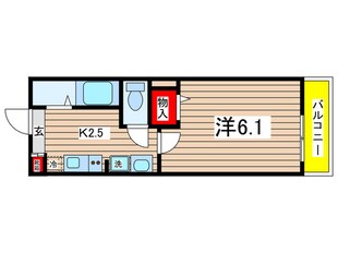 MELDIA稲城長沼の物件間取画像